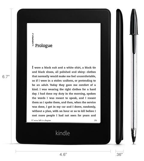 Kindle paperwhite 3G specificaties
