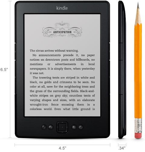 Technische specificaties Kindle E-Reader