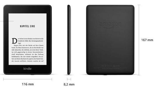 Kindle Paperwhite afmetingen