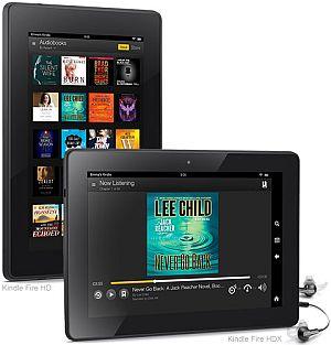 Geluidsboeken zijn mogelijk op de Kindle tablets
