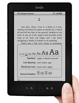 De kindle ereaders zijn ontworpen voor lezers